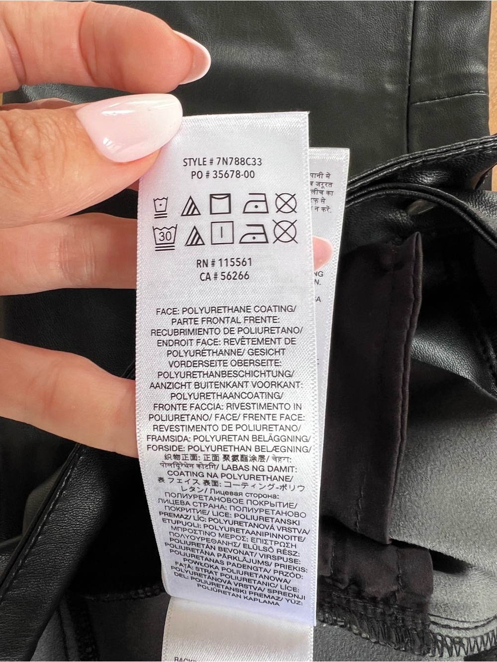 7 For all Mankind Leather pants - Picture 7 of 8